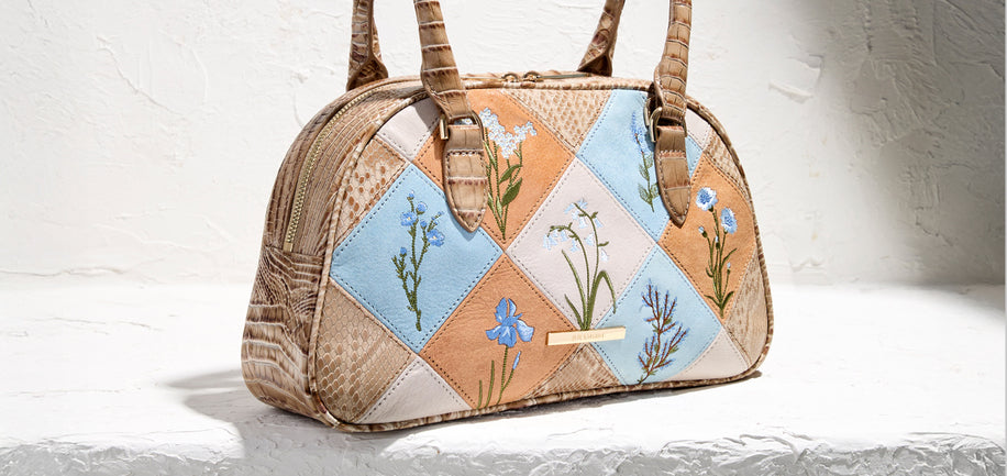 Multi Andersen Angie premier handbag on white surface